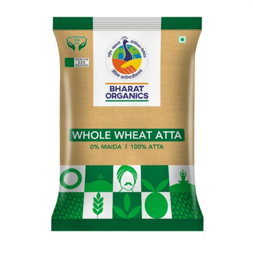 Bharat Organics Whole Wheat Atta Bharat Organics Whole Wheat Atta