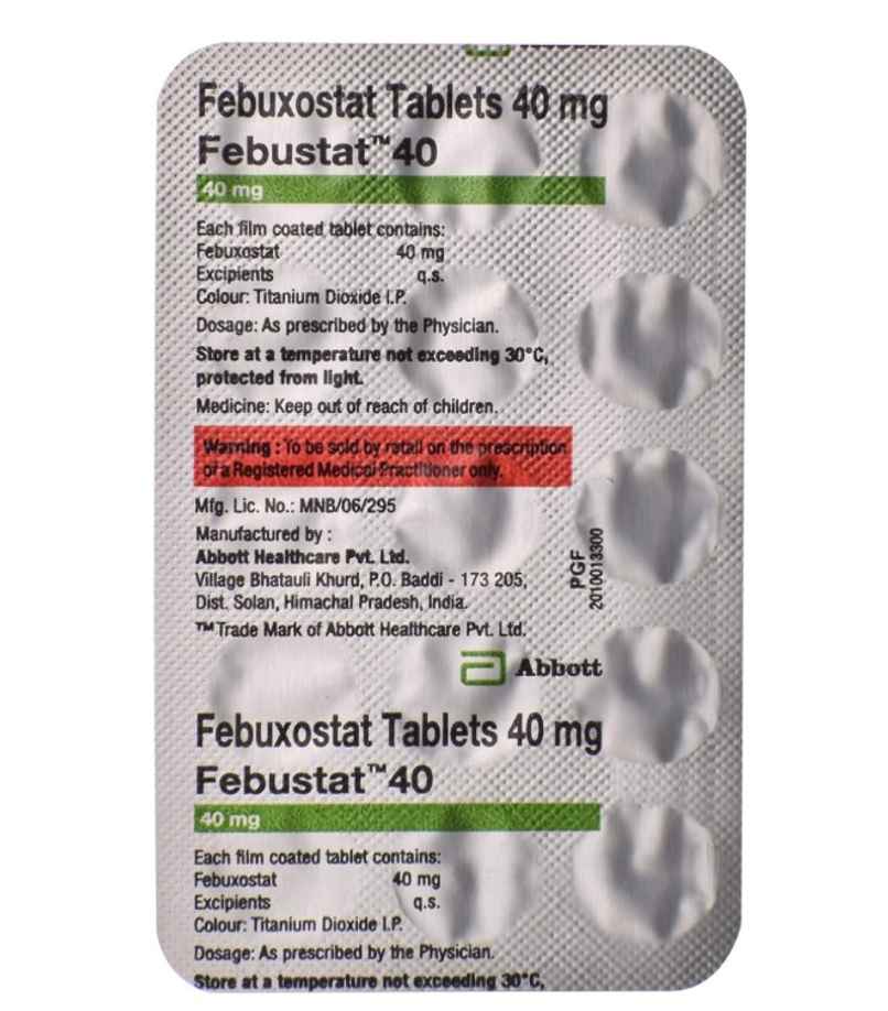 Febustat 40 Tablet