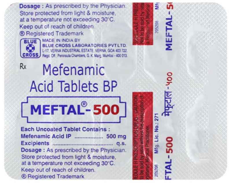Meftal-500 Tablet Meftal-500 Tablet