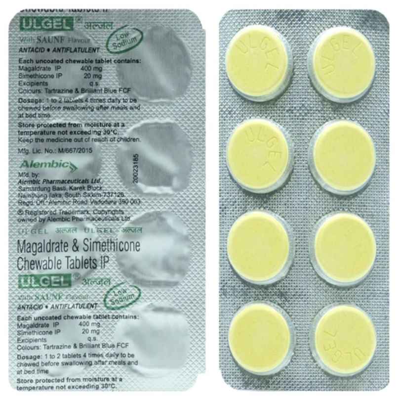 Ulgel Saunf Flavour Tablet Ulgel Saunf Flavour Tablet