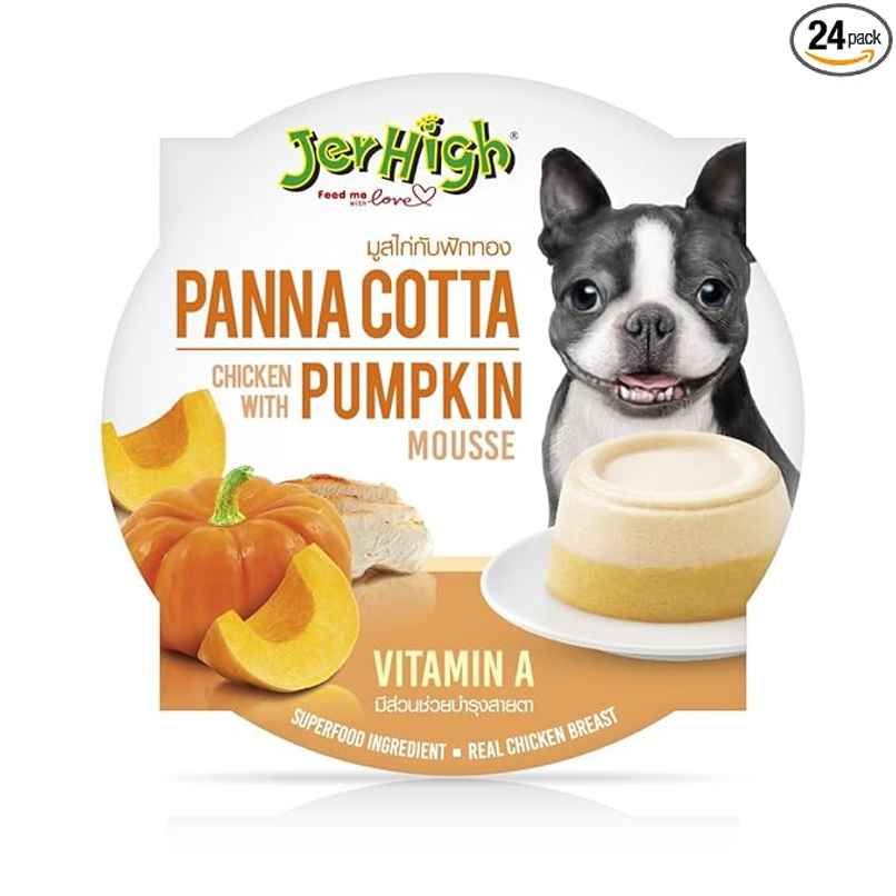 Jerhigh Panna Cotta Chicken With Pumpkin Mousse|Dog Wet Food