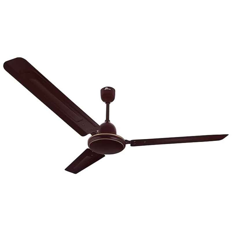 RR Signature Morpheus Ceiling Fan, 1200mm, Star-Rated BEE Certified, High Speed, Brown