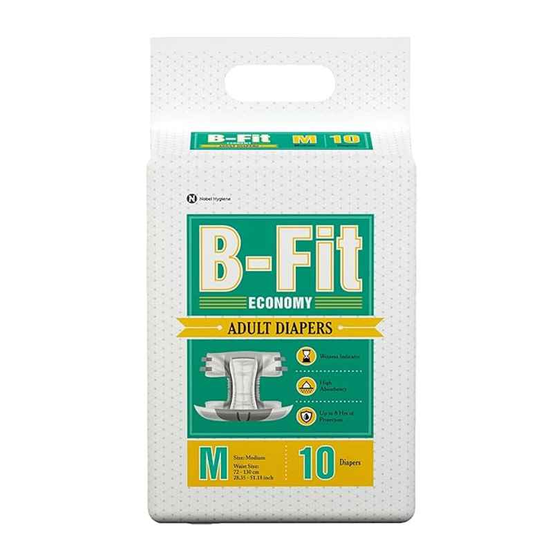 B-FIT Adult Diaper Tape | Economy Type | M | 28.35 - 51.18 inch B-FIT Adult Diaper Tape | Economy Type | M | 28.35 - 51.18 inch