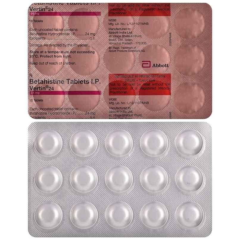 Vertin 24 Tablet