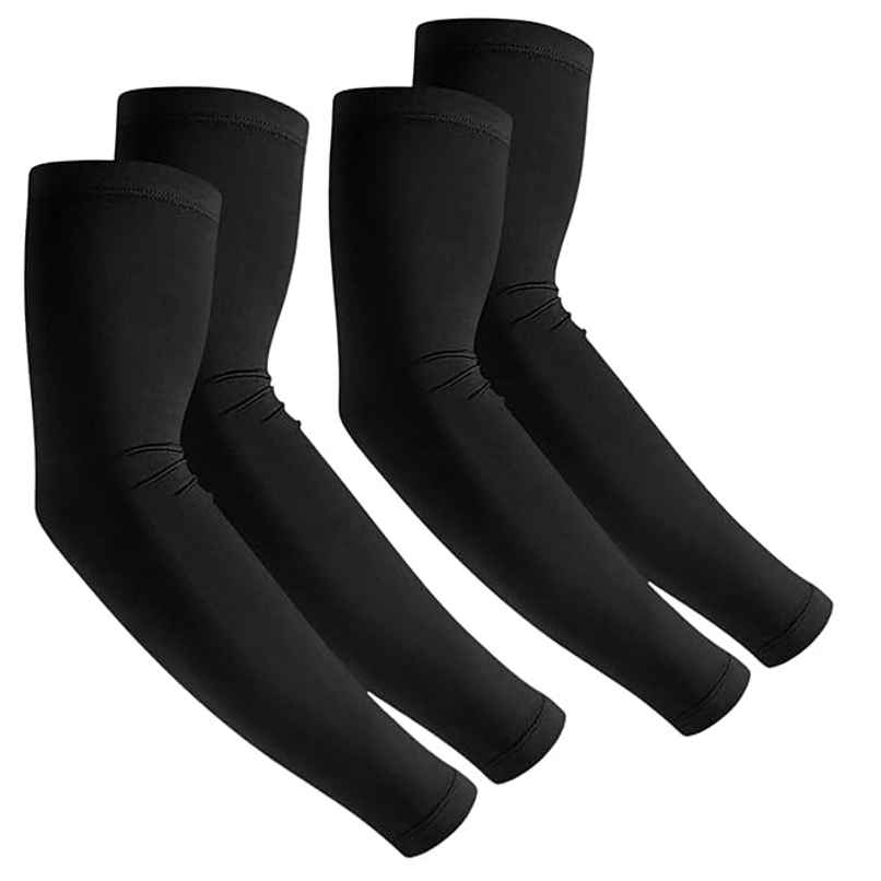 Motorzee Arm Sleeves For Men & Women UV Sun Protection, UPF 50 Cool Arm Hand Cover Unisex