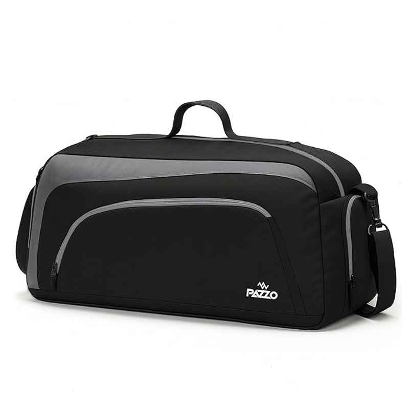 Pazzo Jake 50L Duffel Bag | 3-in-1 Gym | Travel & Backpack | Convertible with Spacious Storage