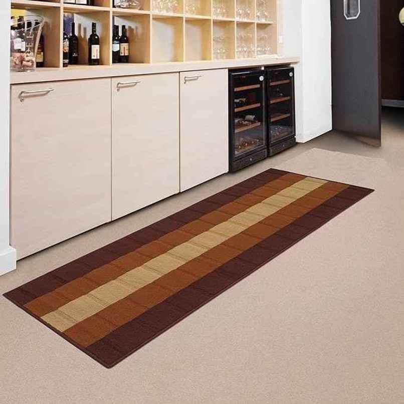 Status Iris Anti-Skid Runner | 56 x 140 cm | Brown