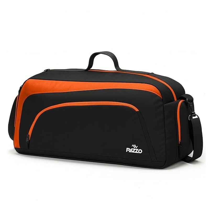 Pazzo Jake 50L Duffel Bag | 3-in-1 Gym | Travel & Backpack | Convertible with Spacious Storage