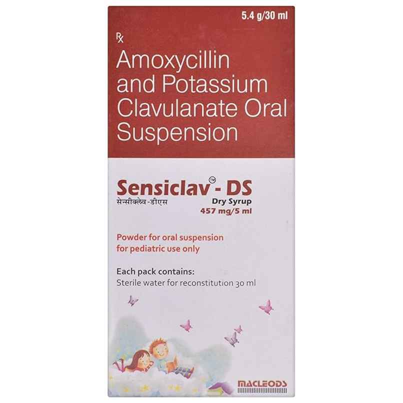 Sensiclav-DS 457mg Dry Syrup