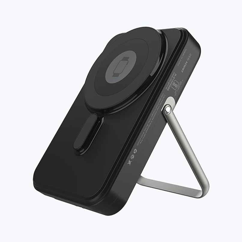 Zebronics MW67 10000mAh Wireless Power Bank, 22.5W Wired & 15W Wireless, Magsafe Compatible Zebronics MW67 10000mAh Wireless Power Bank, 22.5W Wired & 15W Wireless, Magsafe Compatible