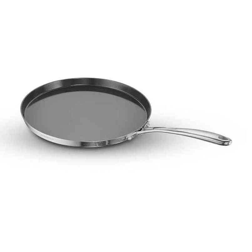 Tramontina Fusao Triply Ceramic Dosa Tawa | 28 cm | Induction Compatible Tramontina Fusao Triply Ceramic Dosa Tawa | 28 cm | Induction Compatible