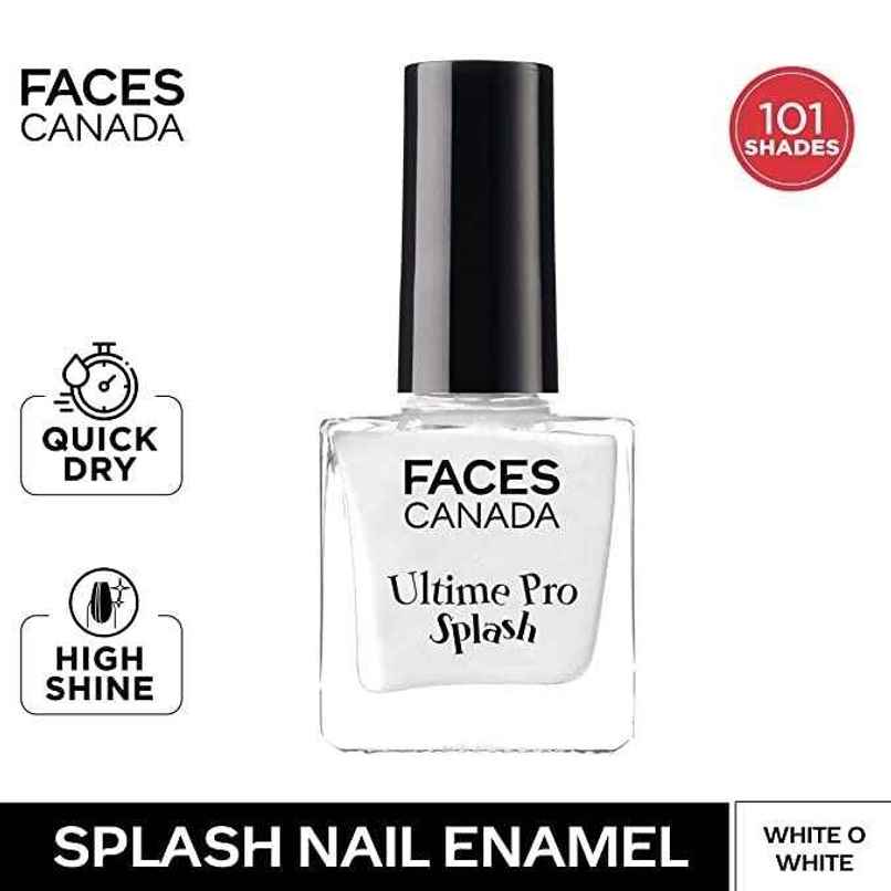 Faces Canada Ultime Pro Splash Nail Enamel | White O White 14