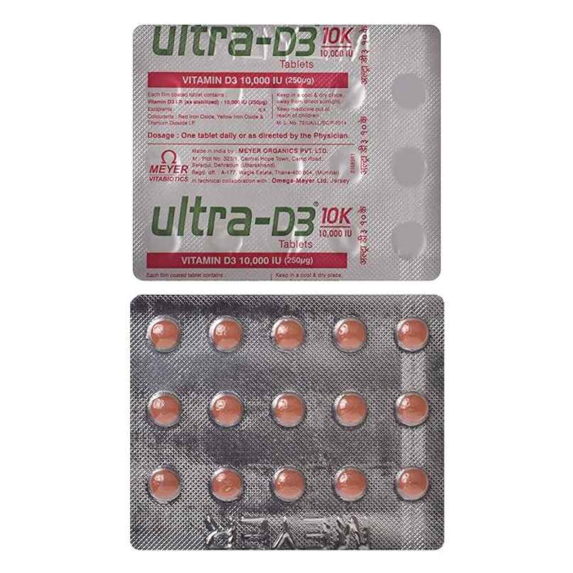 Ultra-D3 10K Vitamin D3 Tablet
