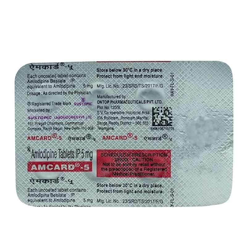 Amcard-5 Tablet Amcard-5 Tablet