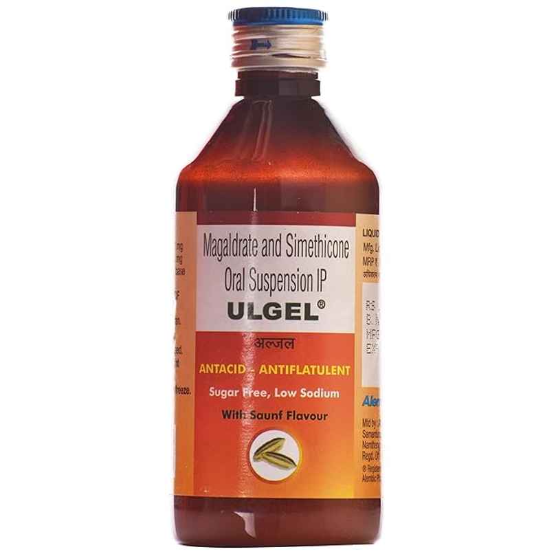 Ulgel  Saunf Flavour Sugar Free Oral Suspension 