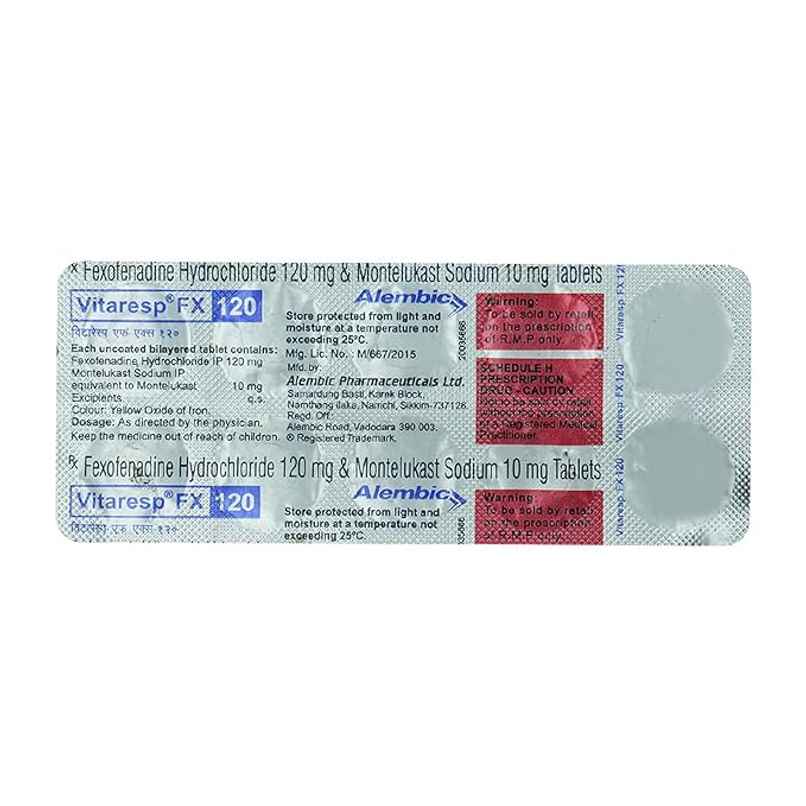 Vitaresp FX 120mg Tablet