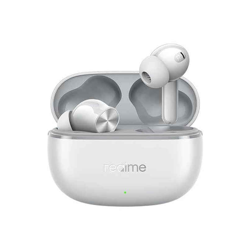 realme Buds T200 Lite Bluetooth in Ear Earbuds | 4 Mic | AI ENC for Calls | Storm Grey realme Buds T200 Lite Bluetooth in Ear Earbuds | 4 Mic | AI ENC for Calls | Storm Grey