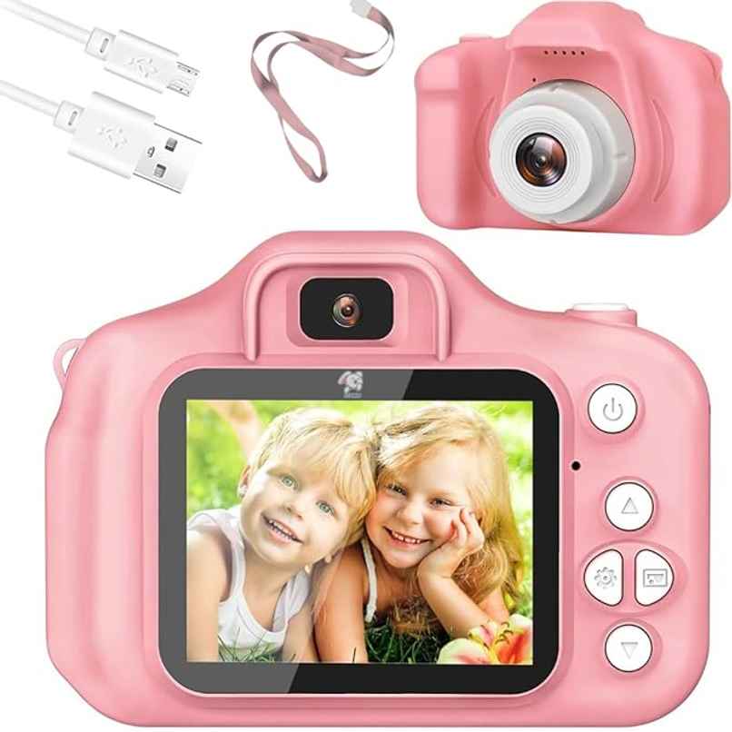 Storio Kids Digital Camera Toy | 3 MP 1080P HD Video | 2 Inch Screen | USB Rechargeable