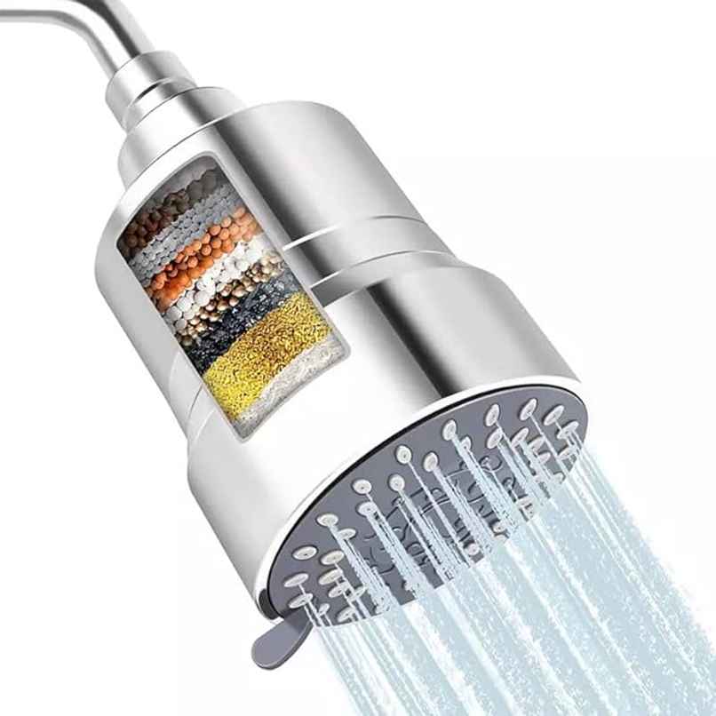Softrix Hard Water Shower Filter 15 Stage 1702 | 3 Mode Spray Reduces Chlorine & Hard Water Salts Softrix Hard Water Shower Filter 15 Stage 1702 | 3 Mode Spray Reduces Chlorine & Hard Water Salts