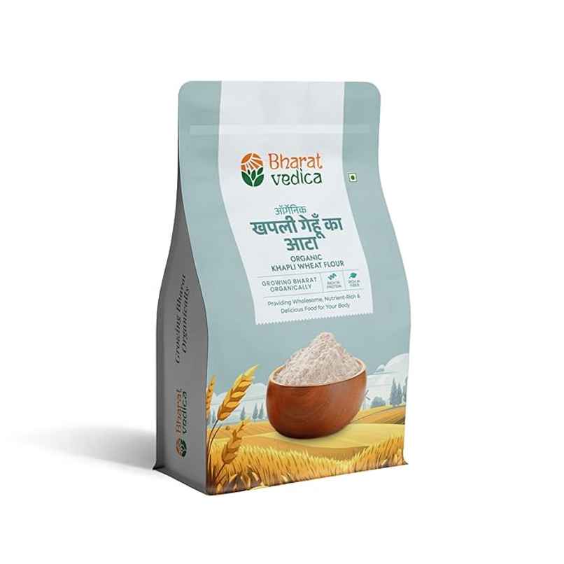 Bharat Vedica Organic Khapli Wheat Flour Bharat Vedica Organic Khapli Wheat Flour