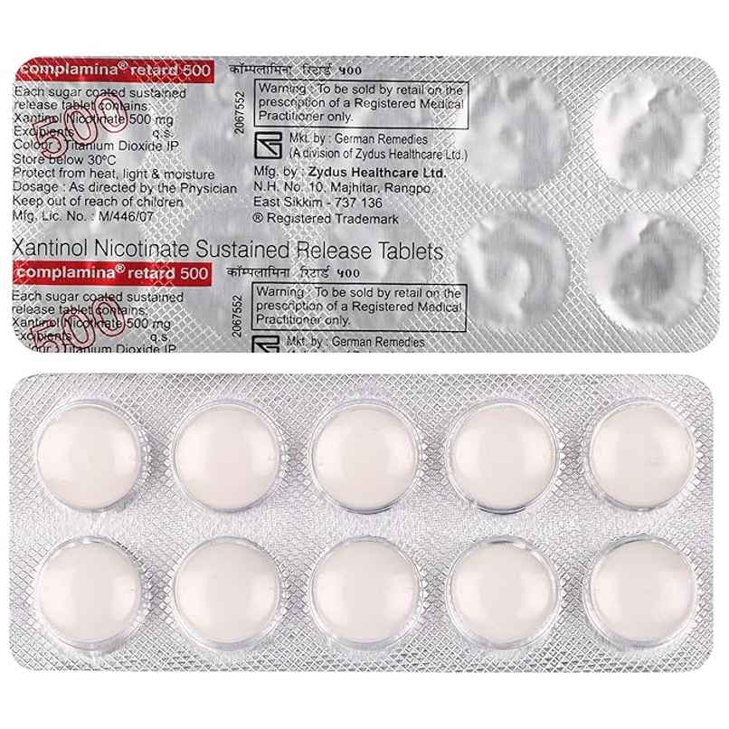 Complamina Retard 500 Tablet SR Complamina Retard 500 Tablet SR