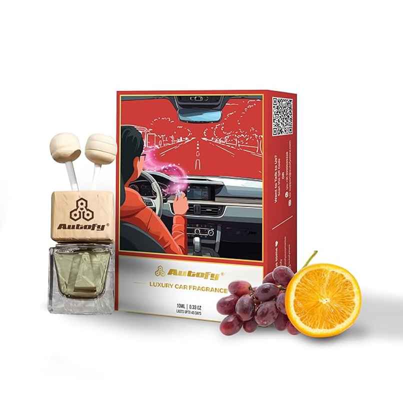 Autofy ELIXIR Car Perfume AC Vent Car Fragrance Car Air Freshener Long Lasting | Juicy