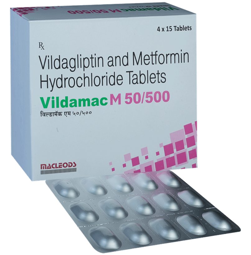 Vildamac M 50/500 Tablet
