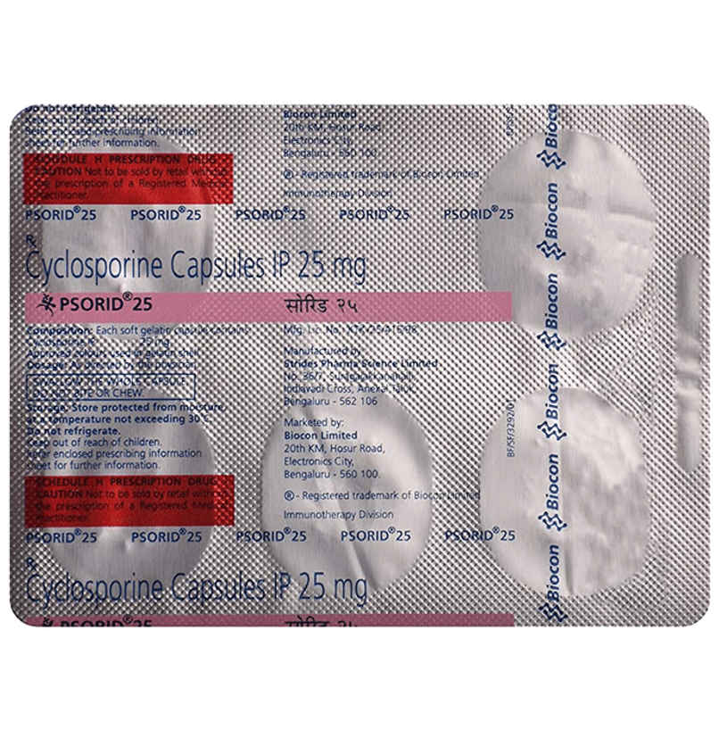 Psorid 25 Capsule