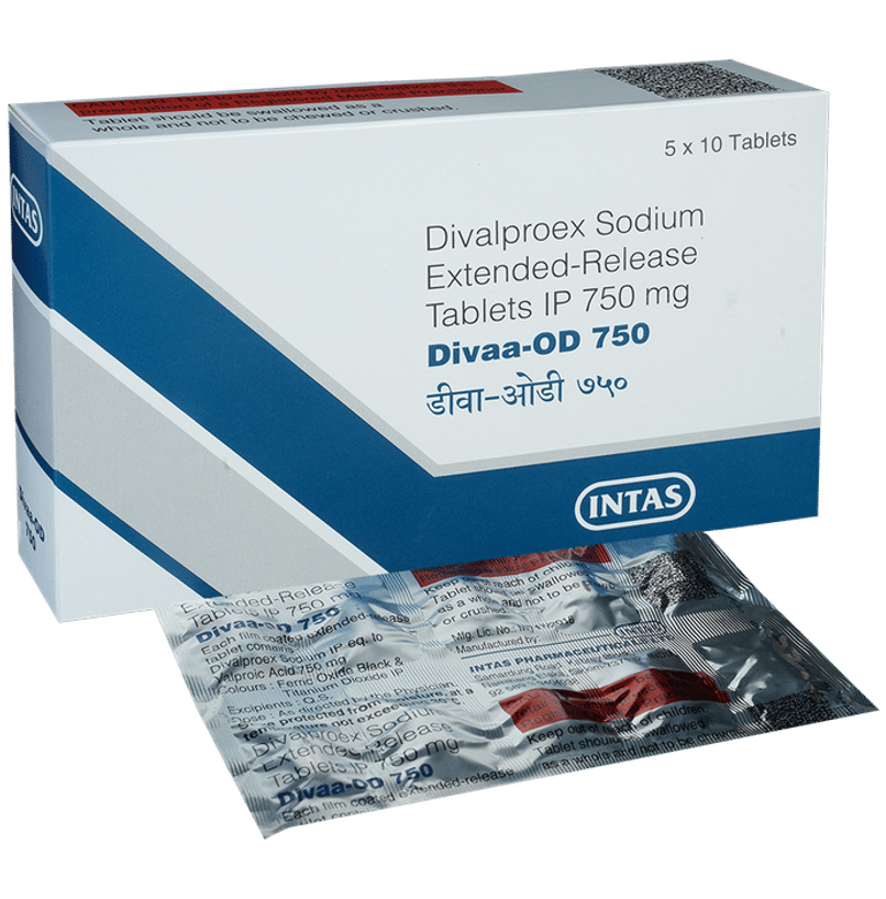 Divaa-OD 750 Tablet ER
