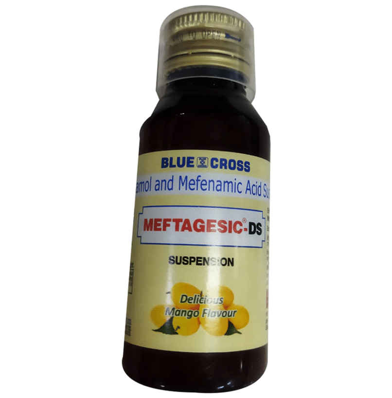 Meftagesic-DS Delicious Mango Flavour Oral Suspension