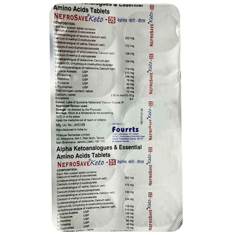 Nefrosave Keto-DS Tablet