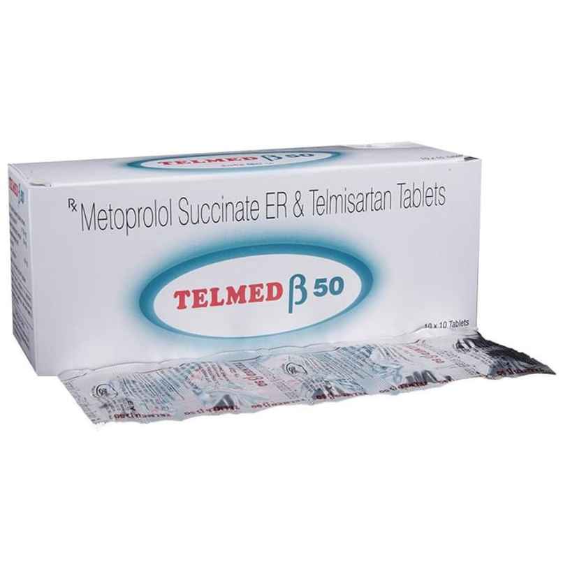 Telmed Beta 50 Tablet ER