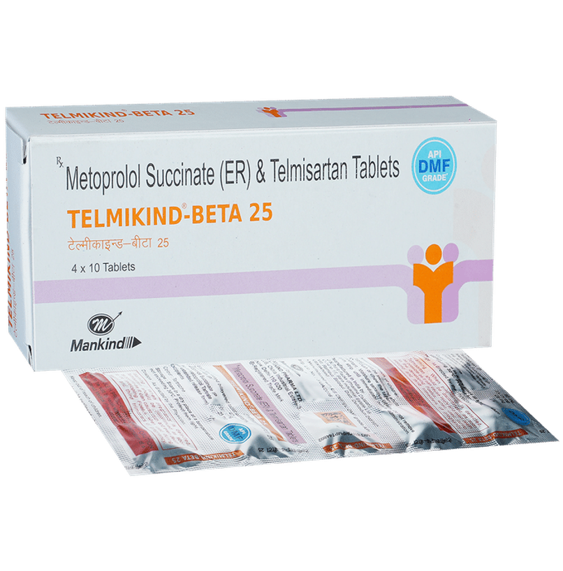 Telmikind-Beta 25 Tablet ER