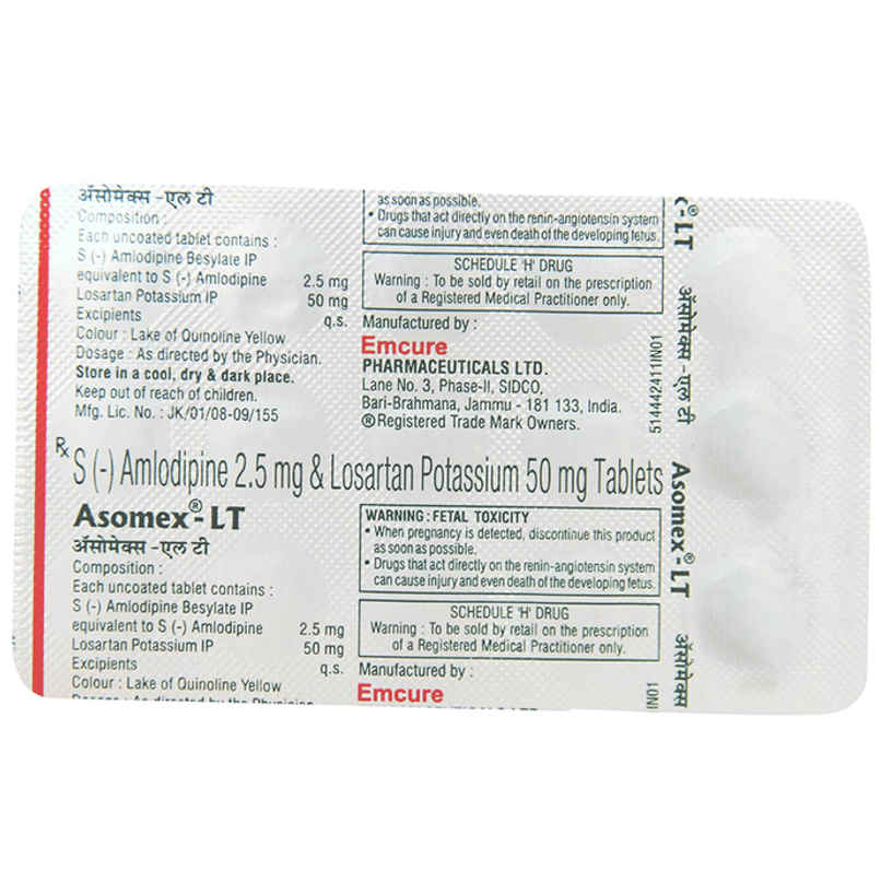 Asomex-LT Tablet