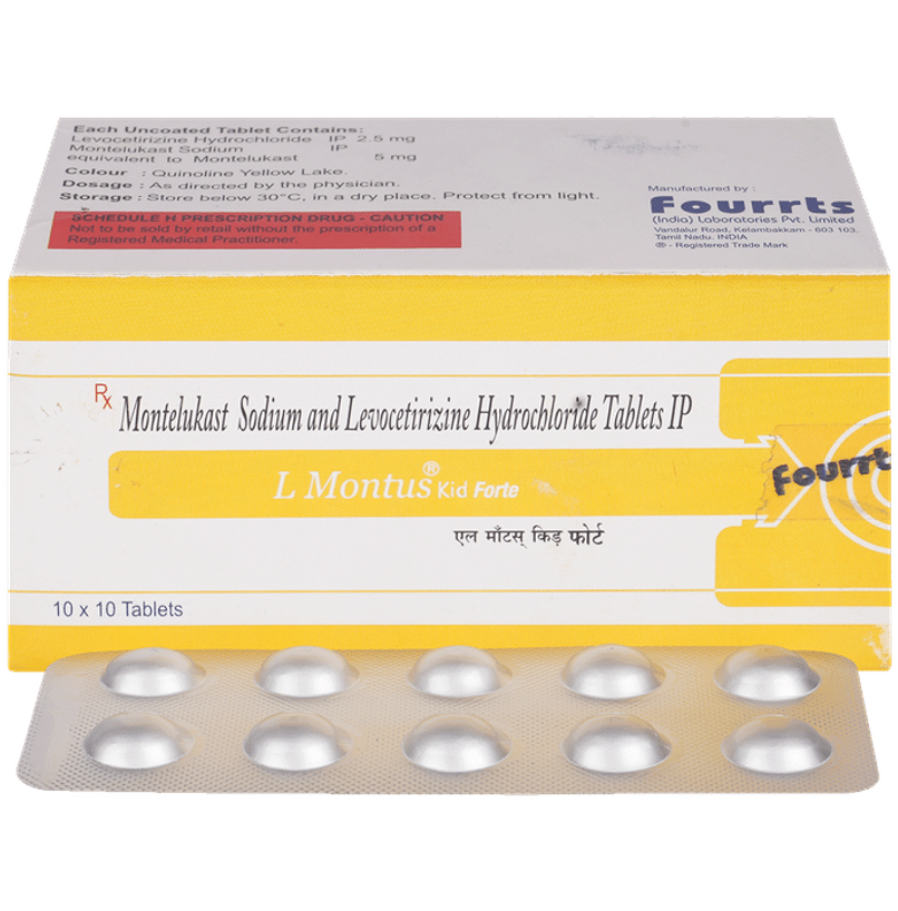 L Montus Kid Forte Tablet