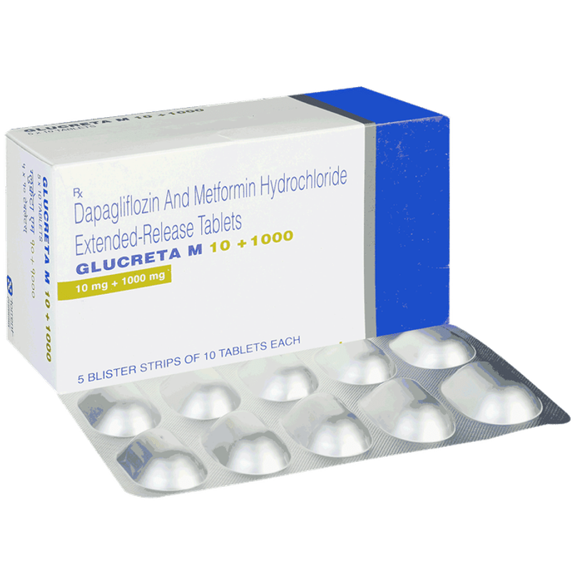 Glucreta M 10+1000 Tablet ER