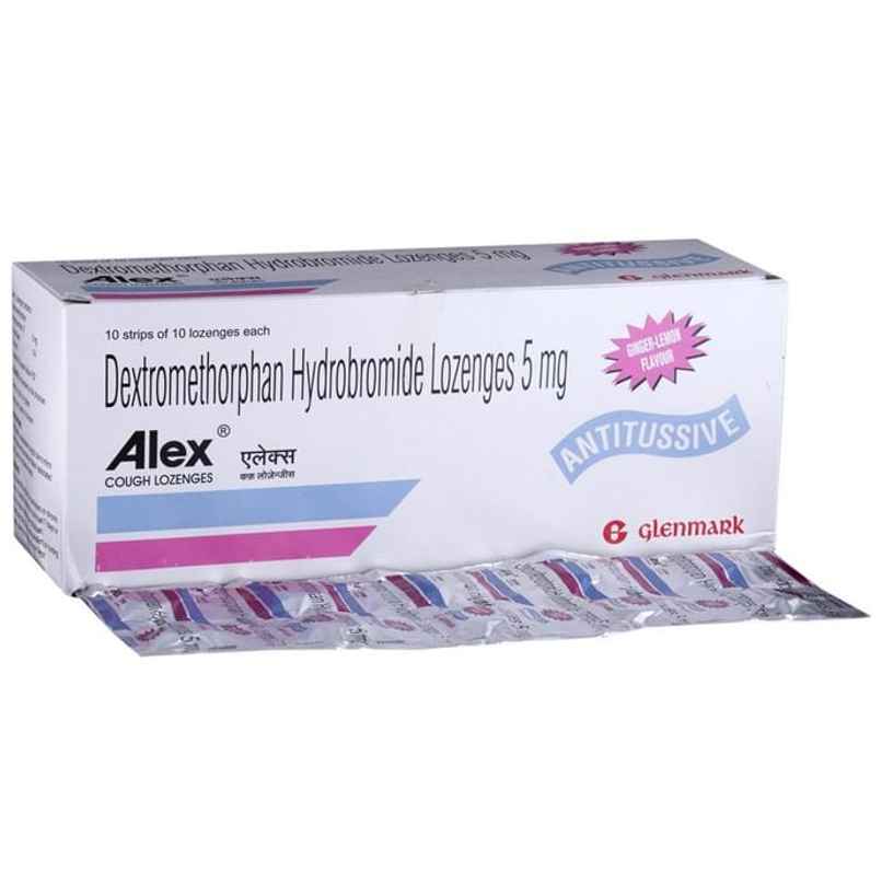 Alex Cough Lozenges Ginger Lemon Flavour