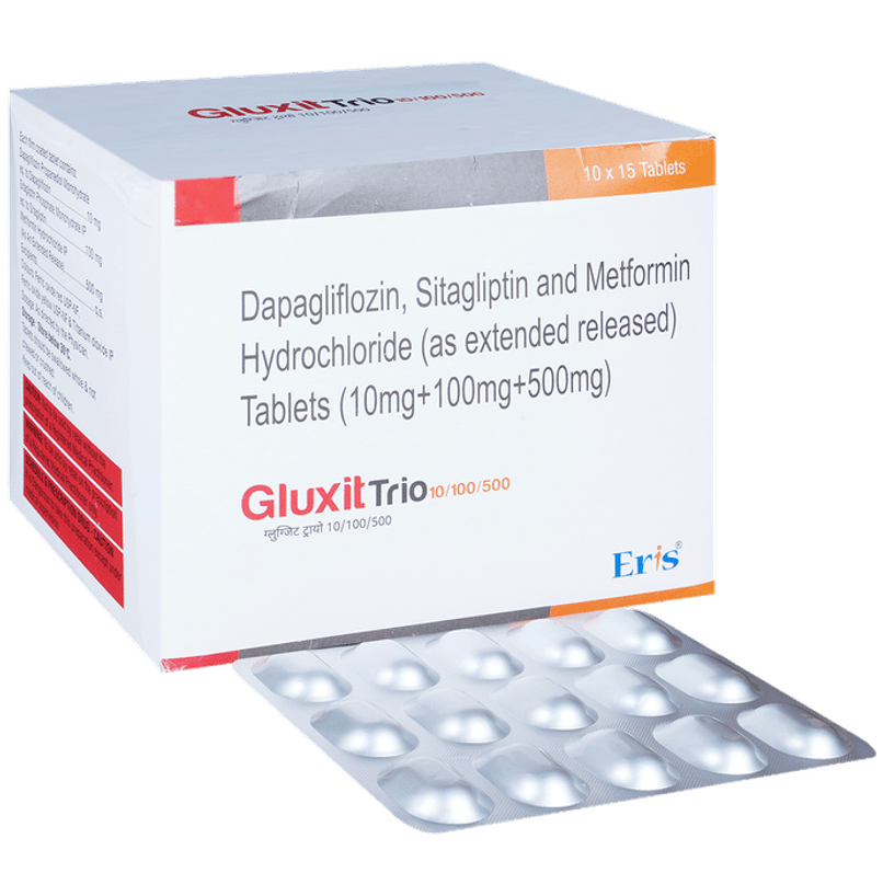 Gluxit Trio 10/100/500 Tablet ER