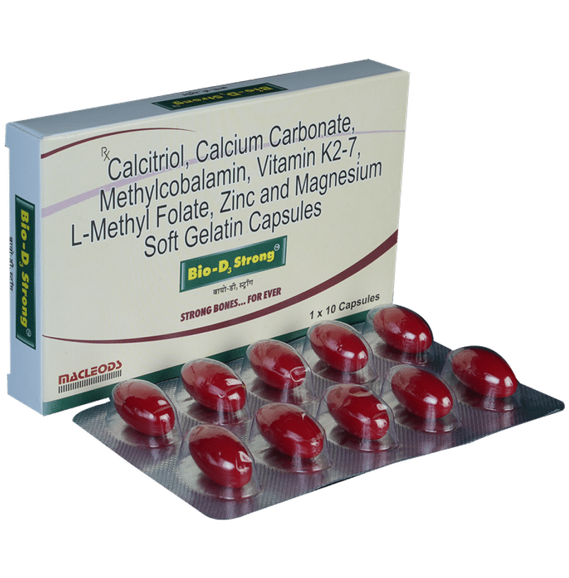 Bio D3 Strong Soft Gelatin Capsule