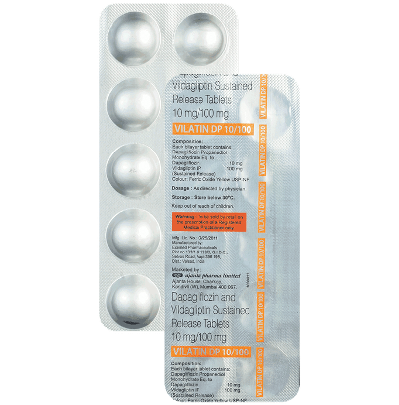 Vilatin DP 10/100 Tablet SR