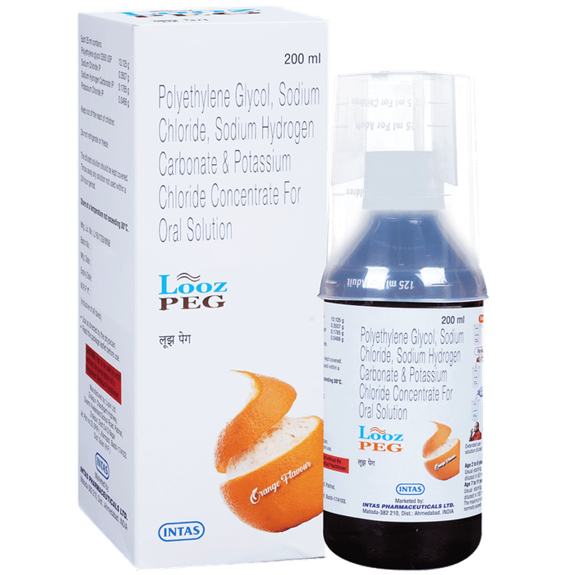 Looz Peg Orange Flavour Oral Solution