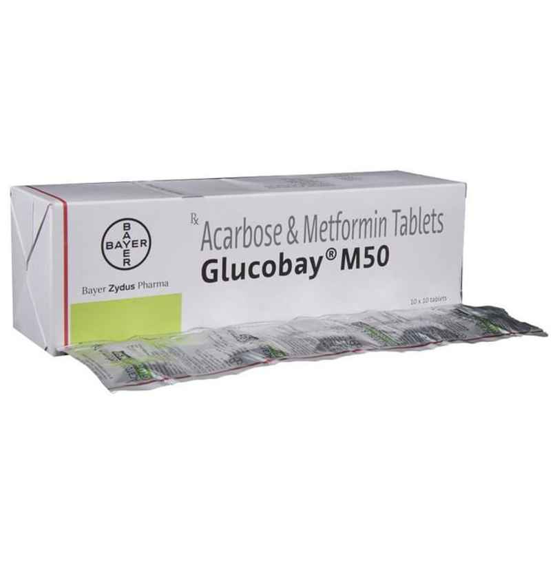 Glucobay M50 Tablet