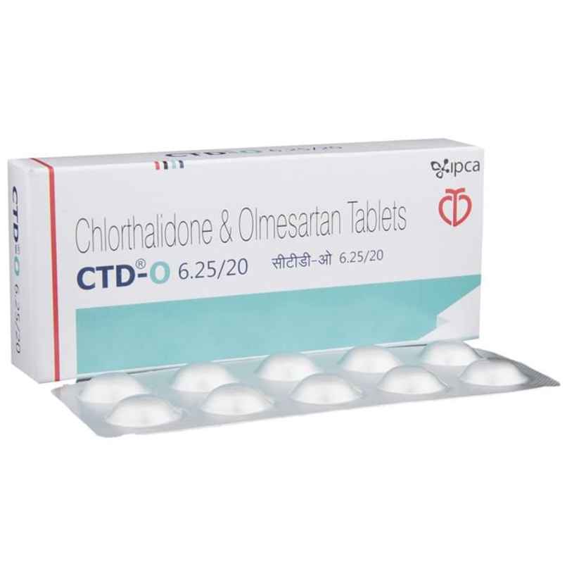 Ctd-O 6.25/20 Tablet