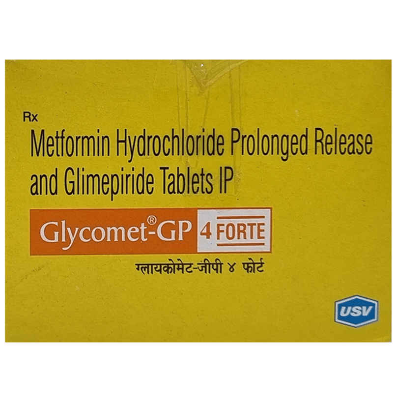 Glycomet-GP 4 Forte Tablet PR