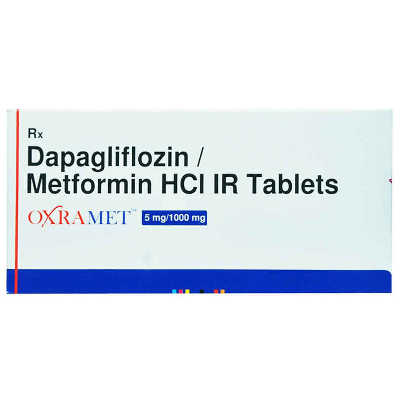 Oxramet 5mg/1000mg Tablet IR