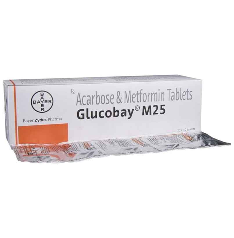 Glucobay M25 Tablet