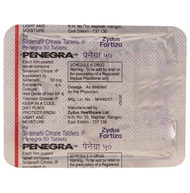 Penegra 50 Tablet