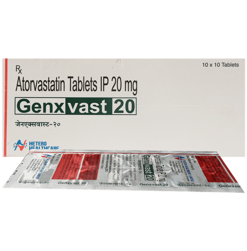 Genxvast 20 Tablet Genxvast 20 Tablet