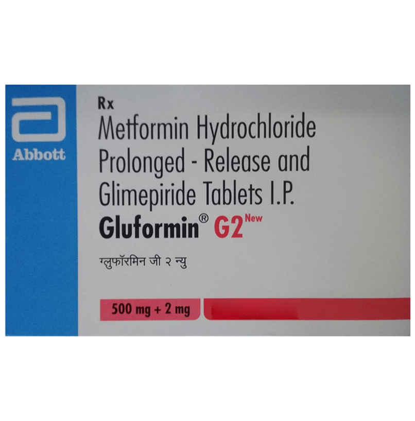 Gluformin G2 New Tablet PR Gluformin G2 New Tablet PR