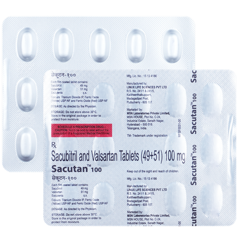 Sacutan 100 Tablet